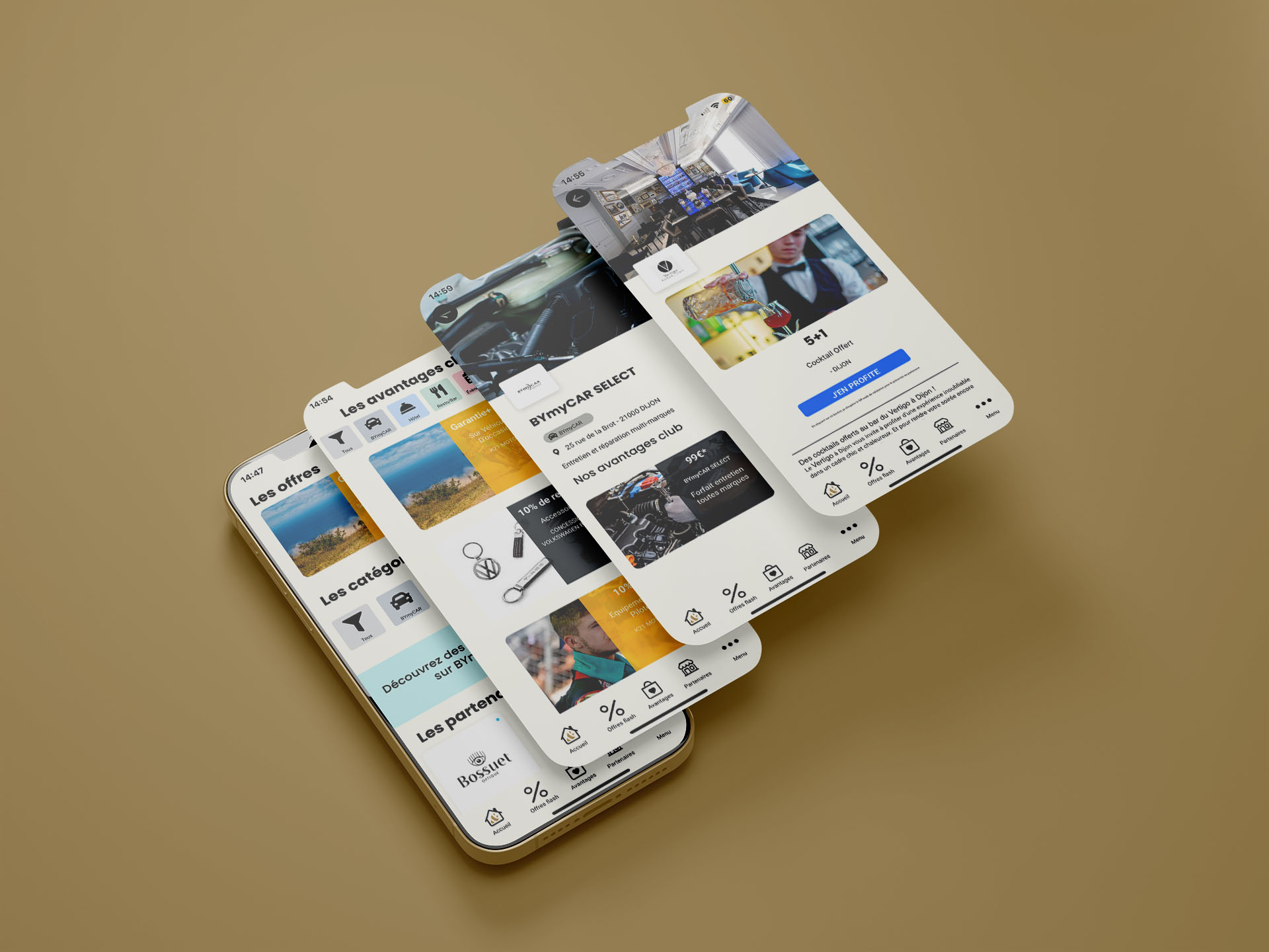 Application mobile preview