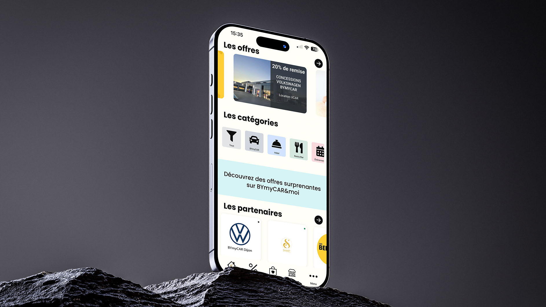 Image du projet BYmyCAR&moi app & web